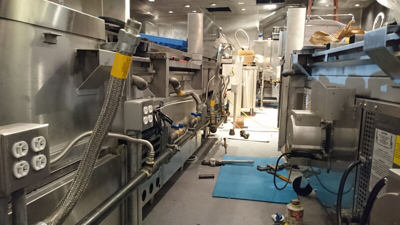 Commercial electrical installation
