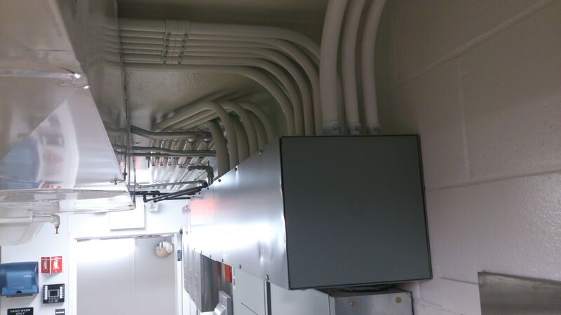 Commercial electrical installation