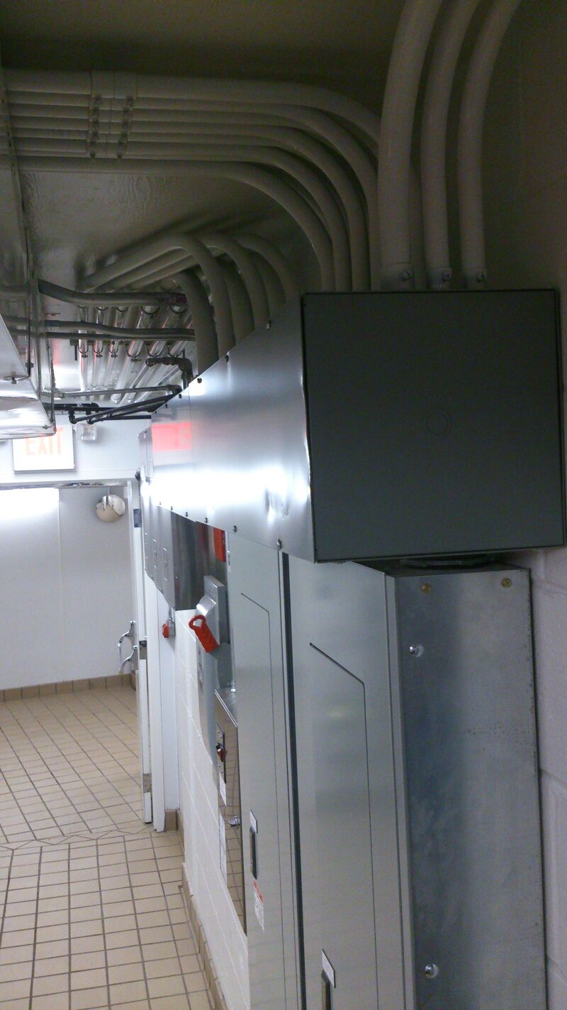 Commercial electrical installation