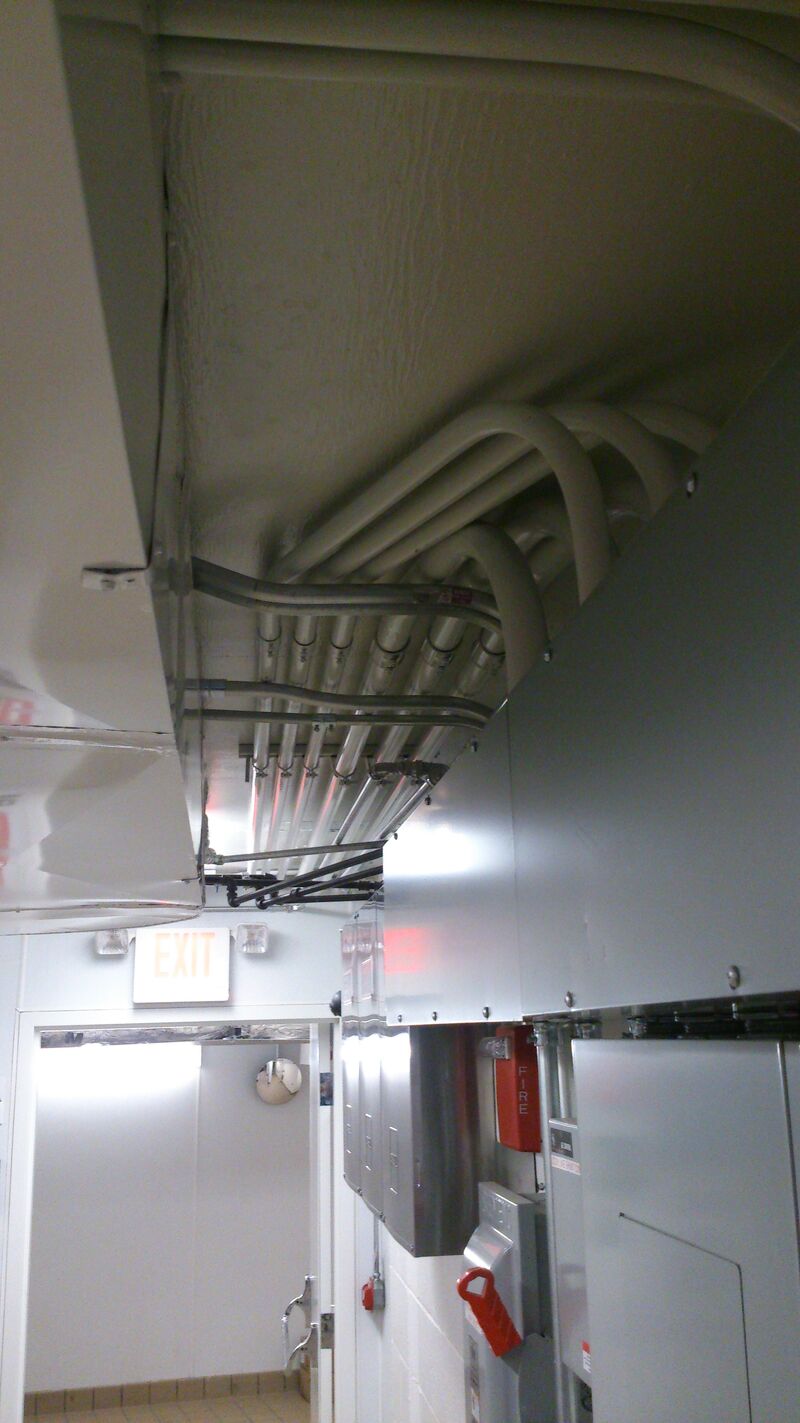 Commercial electrical installation