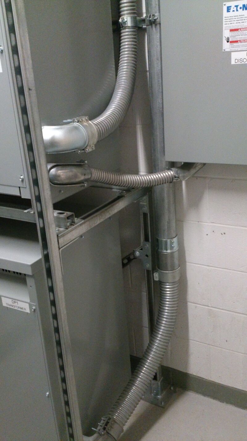 Commercial electrical installation