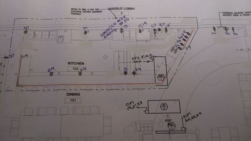 Commercial electrical installation