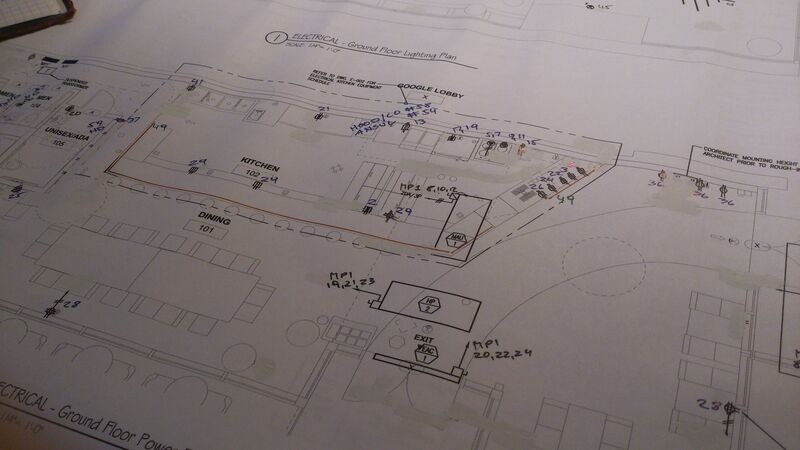 Commercial electrical installation