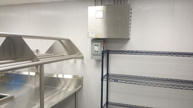 Commercial electrical installation